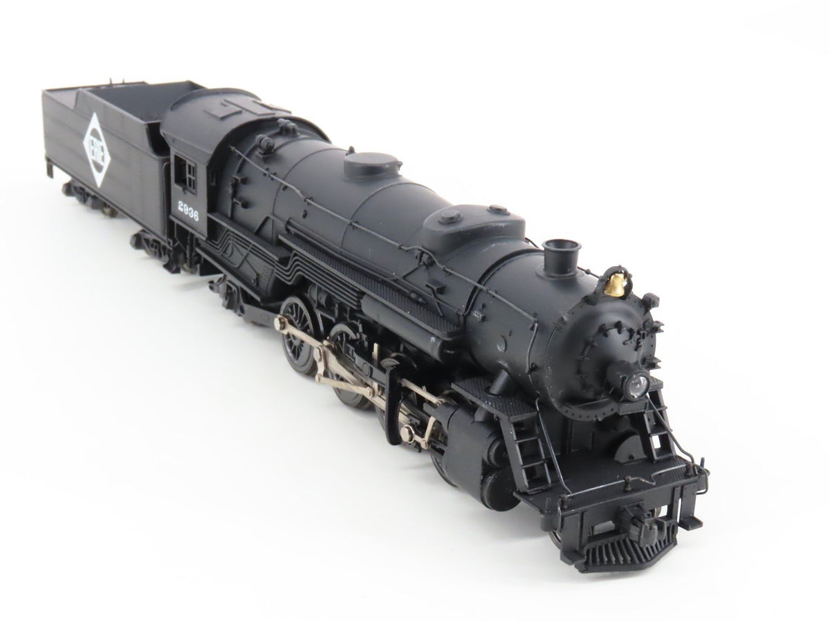 HO Scale Rivarossi 5408 ERIE Railroad 2-8-2 Heavy Mikado Steam Locomotive #2936