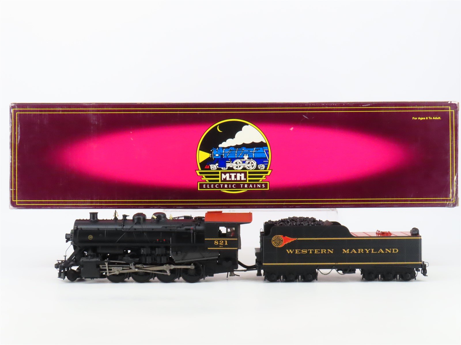 O Scale 2-Rail MTH 20-3166-2 WM "Fireball" 2-8-0 H-9 Consolidation Steam w/Sound