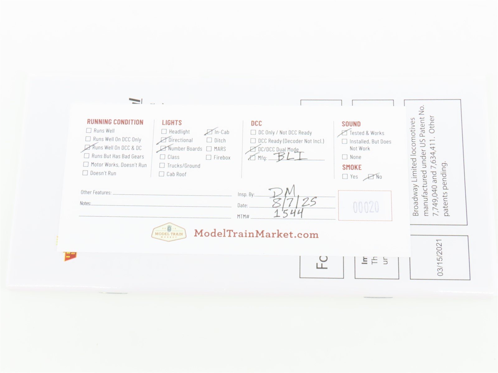 HO Broadway Limited BLI 7456 CWRY Commonwealth EMD GP20 Diesel #2090 - Paragon4