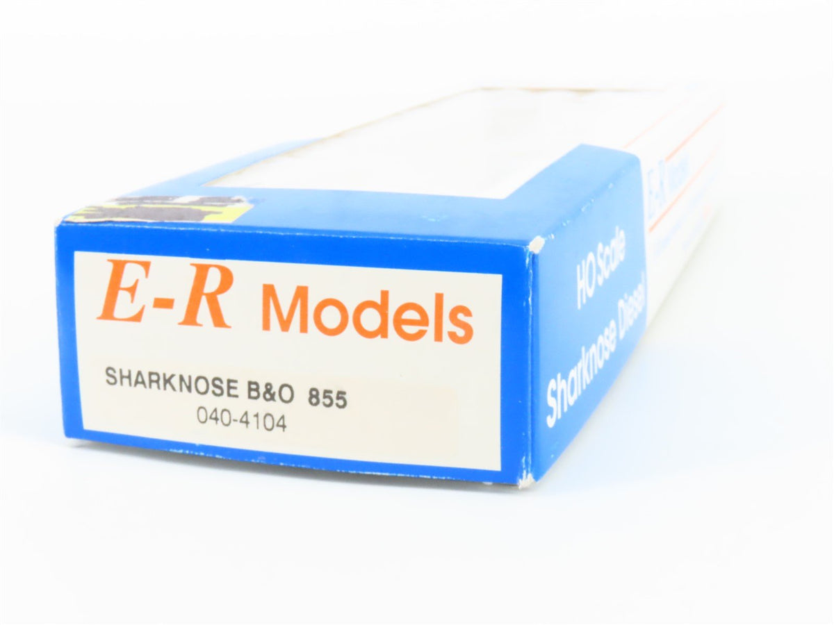 HO Scale E-R Models/Roco 040-4104 B&amp;O Baltimore &amp; Ohio Sharknose Diesel #855