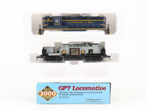HO Scale Proto 23004 C&O Chesapeake & Ohio EMD GP7 Diesel #5817 - BAD GEARS