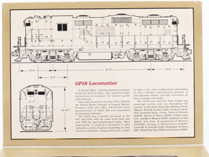 HO Scale Proto 2000 8150 NYSW Susquehanna EMD GP18 Diesel #1804 - BAD GEARS