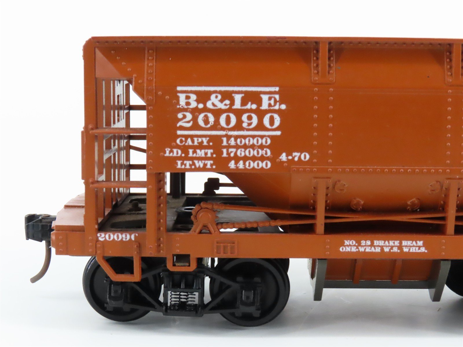 O Scale 2-Rail Atlas B&LE Bessemer & Lake Erie 24-Ton Ore Car #20090