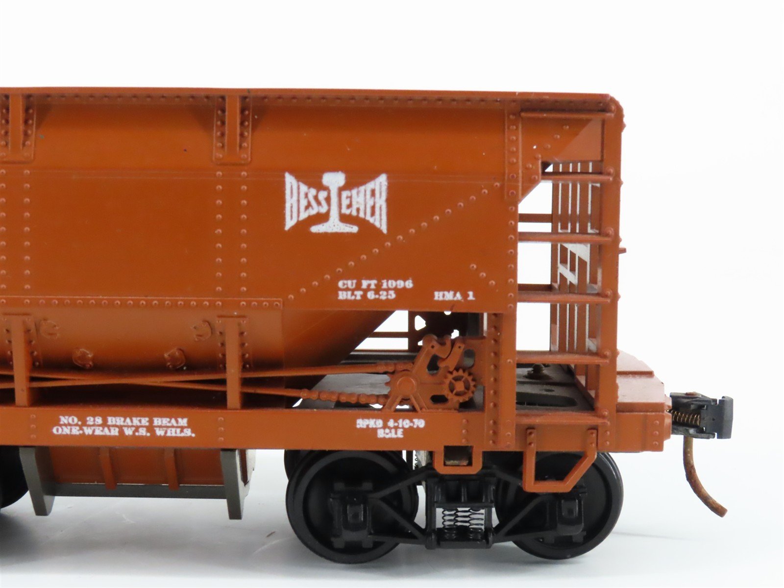 O Scale 2-Rail Atlas B&LE Bessemer & Lake Erie 24-Ton Ore Car #20090