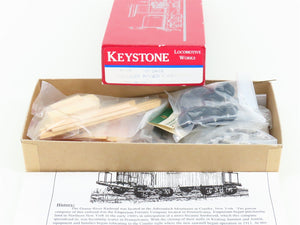 O Scale 2-Rail Keystone K-1005 Undecorated Grasse River Caboose Wood Kit