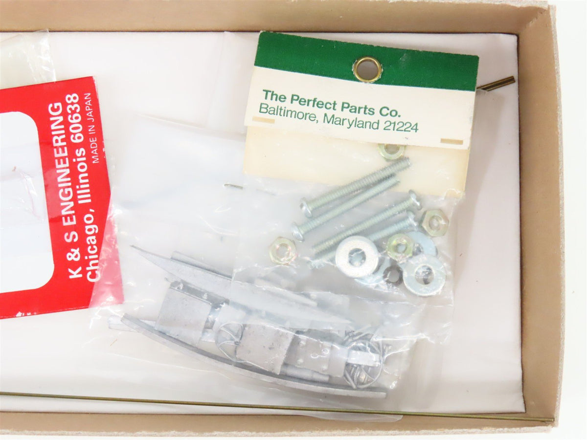 O Scale 2-Rail Keystone K-1005 Undecorated Grasse River Caboose Wood Kit