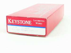 O Scale 2-Rail Keystone K-1005 Undecorated Grasse River Caboose Wood Kit