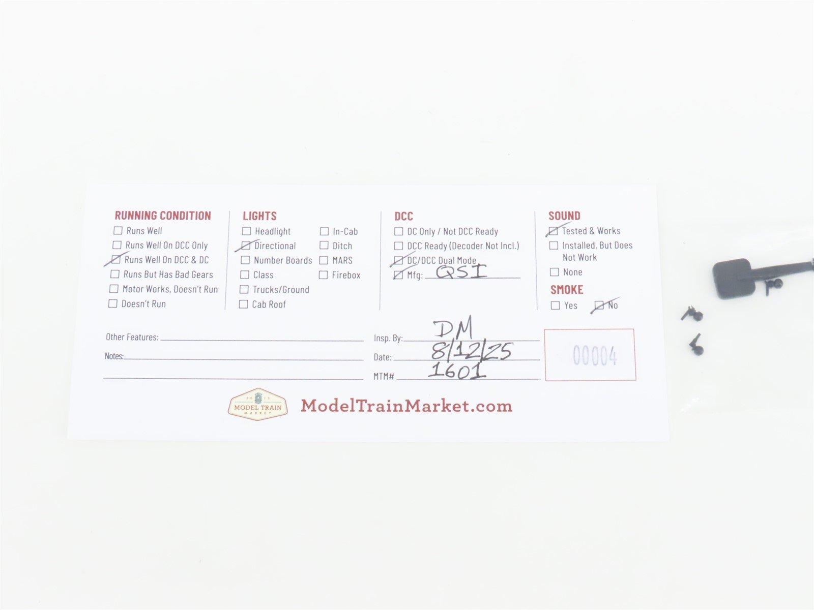 HO Scale Broadway Limited BLI 001 NYC 4-6-4 J1e Hudson Steam #5344 w/DCC & Sound