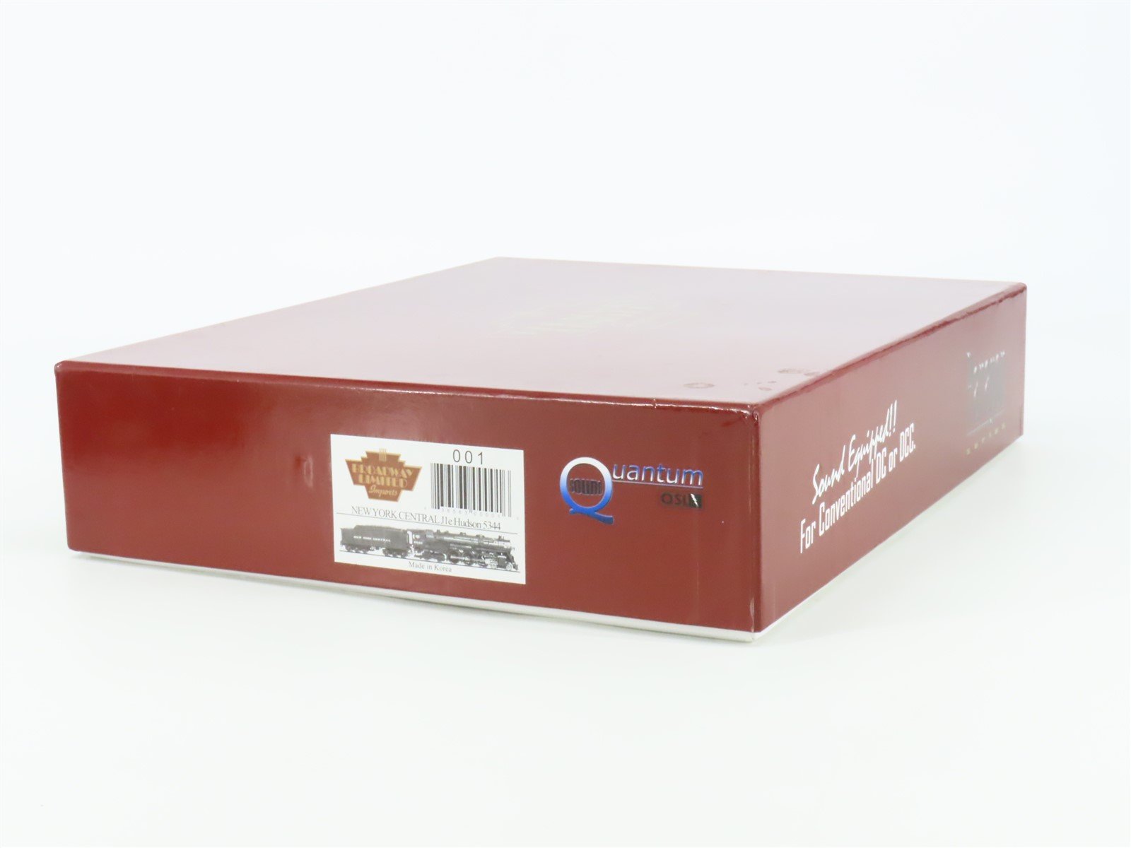 HO Scale Broadway Limited BLI 001 NYC 4-6-4 J1e Hudson Steam #5344 w/DCC & Sound