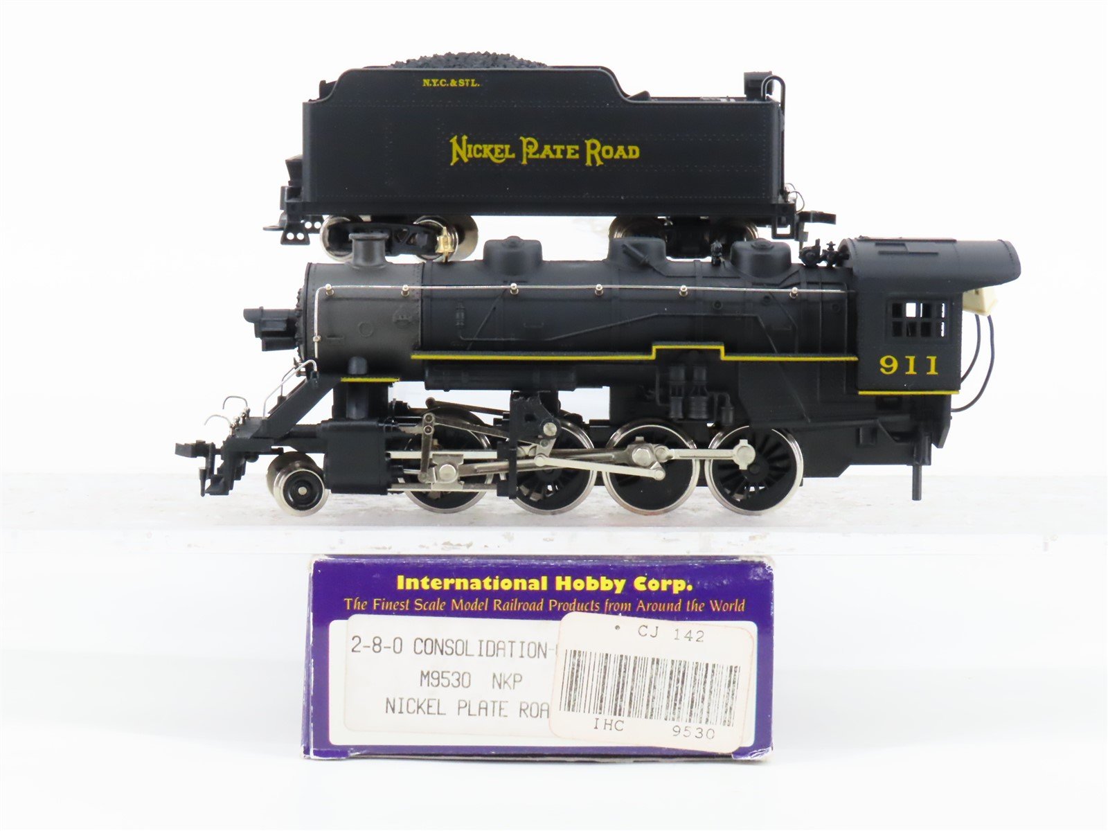 HO Scale IHC Premier M9530 NKP Nickel Plate Road 2-8-0 Consolidation Steam #911