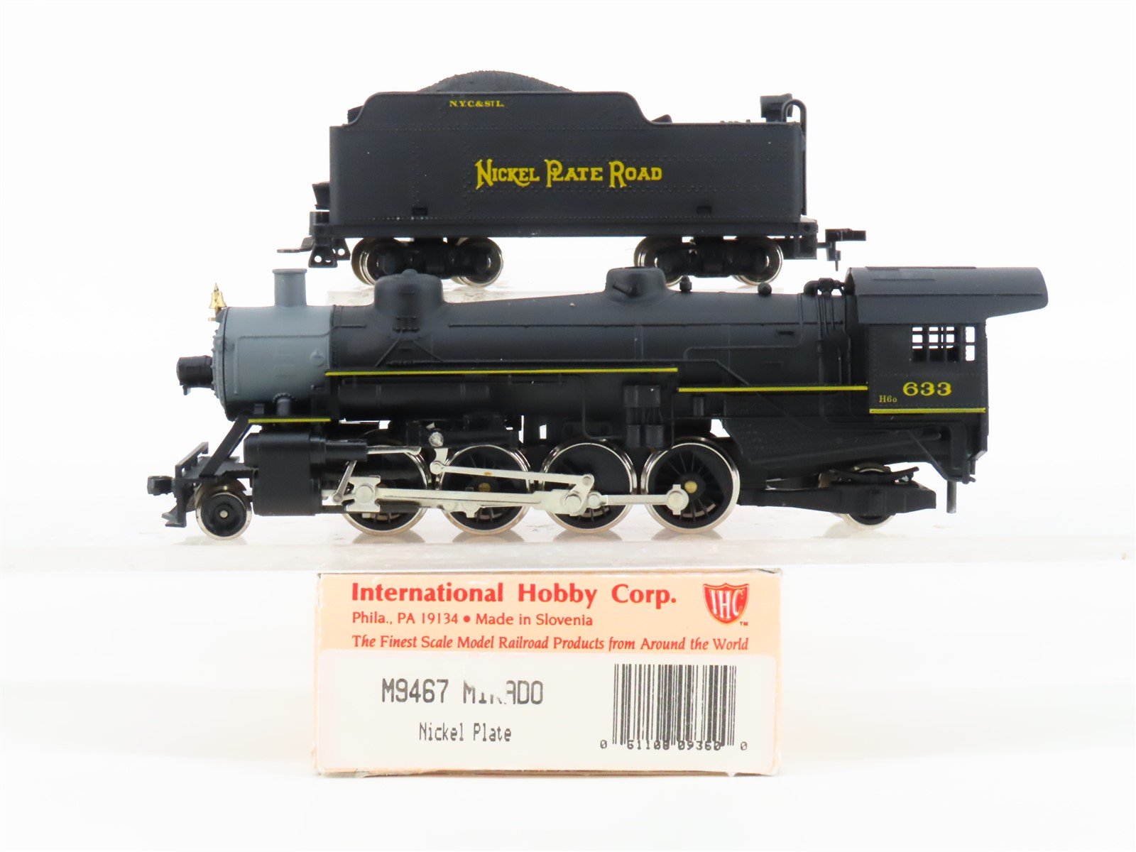 HO Scale IHC M9467 NKP Nickel Plate Road 2-8-2 Mikado Steam Locomotive #633