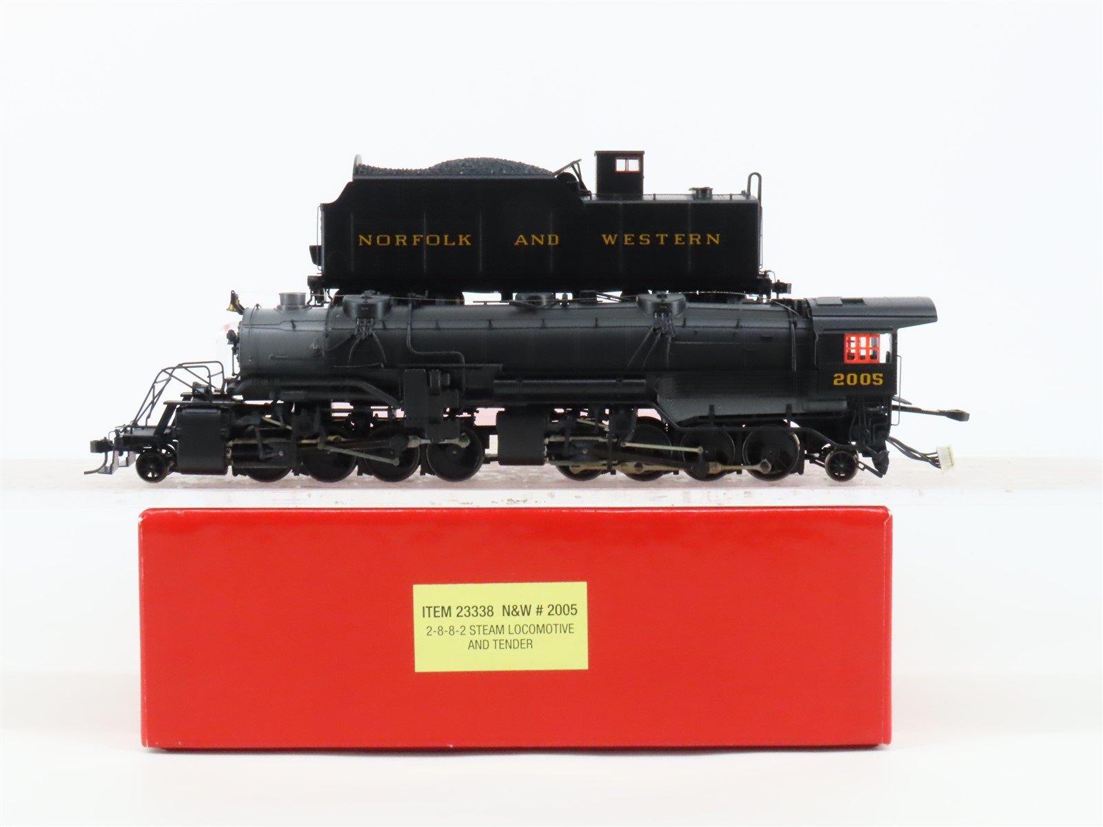 HO Scale Proto 2000 Heritage 23338 N&W 2-8-8-2 Steam #2005 - DCC Ready