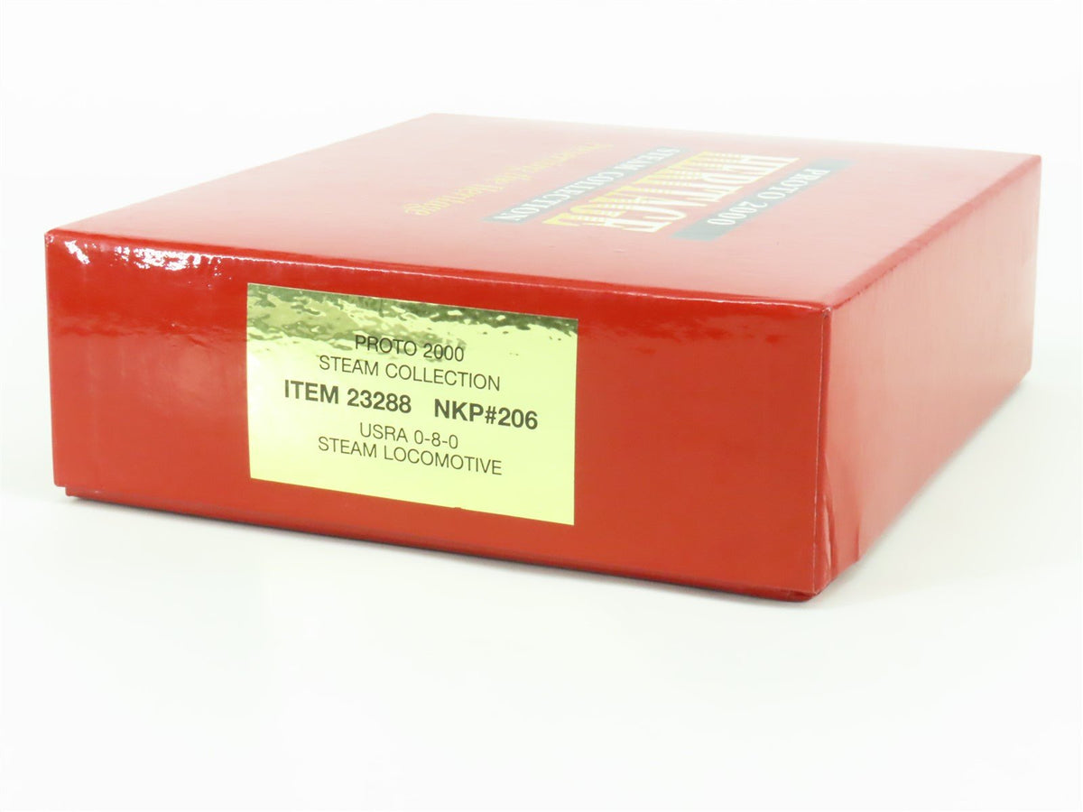 HO Proto 2000 Heritage 23288 NKP Nickel Plate Road 0-8-0 Steam #206 - DCC Ready