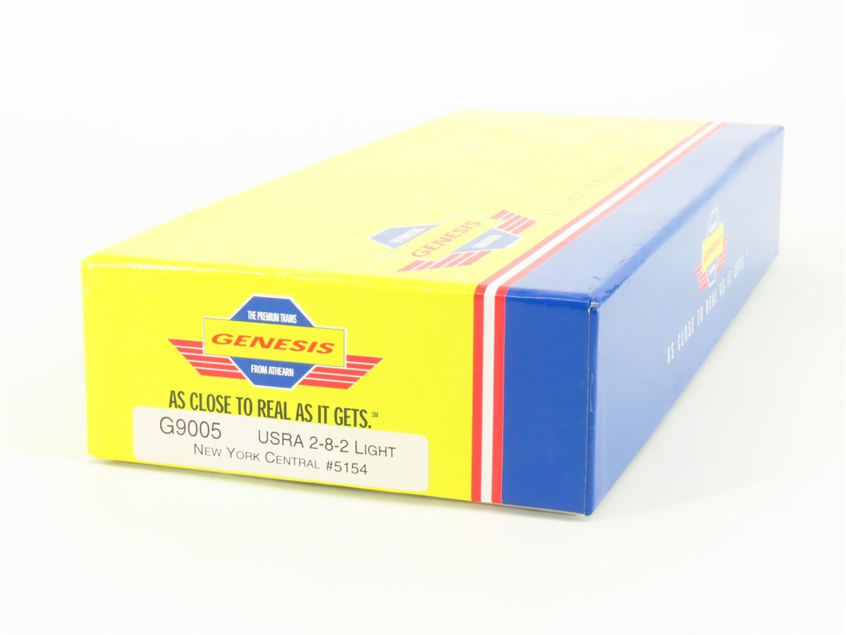 HO Scale Athearn Genesis G9005 NYC &quot;U.S.&quot; 2-8-2 Light Steam #5154 - DCC Ready