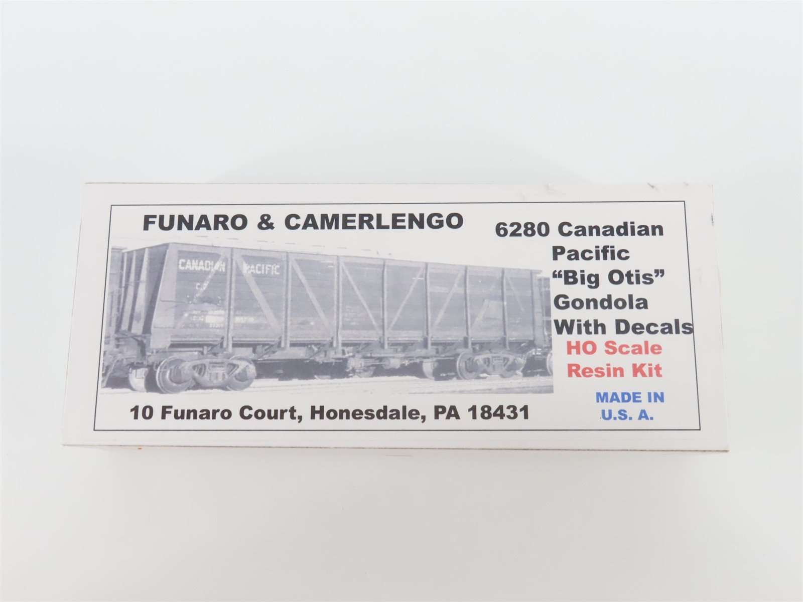 HO Funaro & Camerlengo Kit #563 CP Canadian Pacific "Big Otis" Gondola #350301