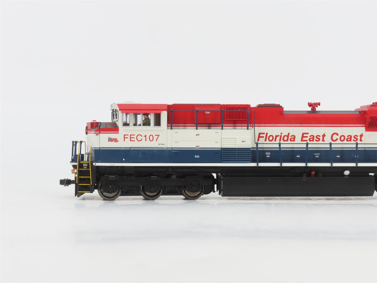 HO Scale MTH 80-2031-1 FEC Florida East Coast SD70M-2 Diesel #107 w/ DCC &amp; Sound