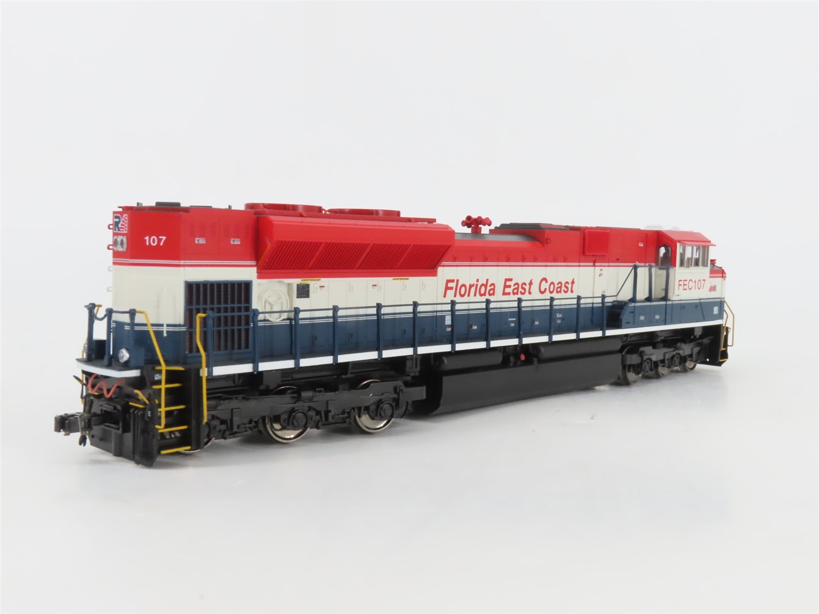 HO Scale MTH 80-2031-1 FEC Florida East Coast SD70M-2 Diesel #107 w/ DCC & Sound