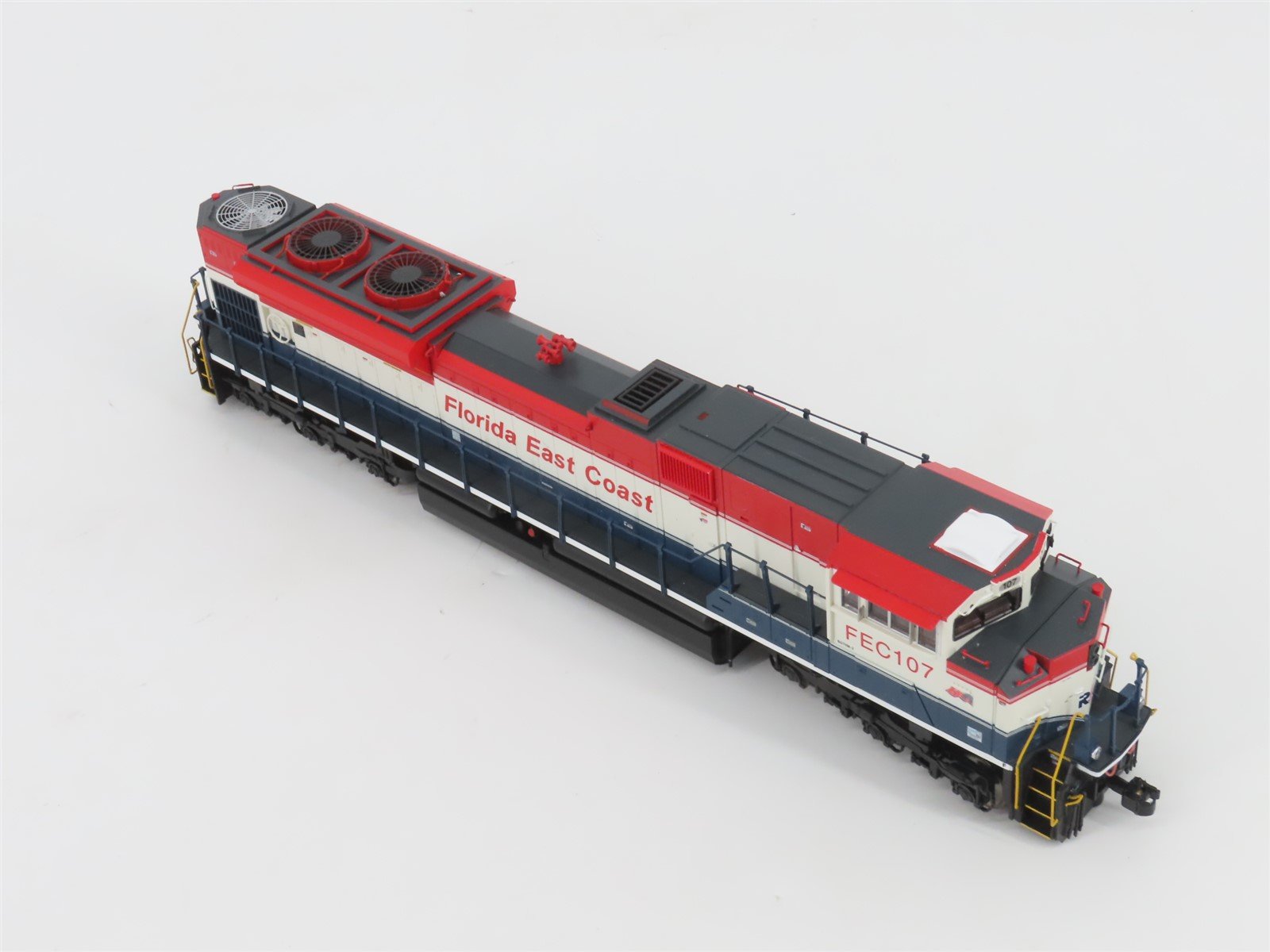 HO Scale MTH 80-2031-1 FEC Florida East Coast SD70M-2 Diesel #107 w/ DCC & Sound
