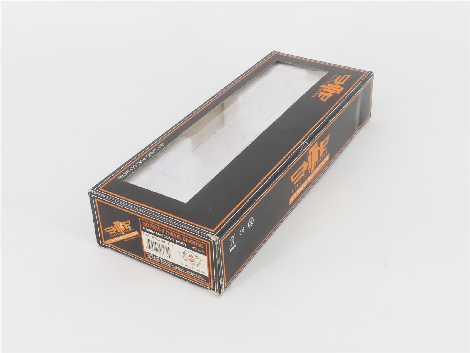 HO Scale MTH 80-2031-1 FEC Florida East Coast SD70M-2 Diesel #107 w/ DCC & Sound