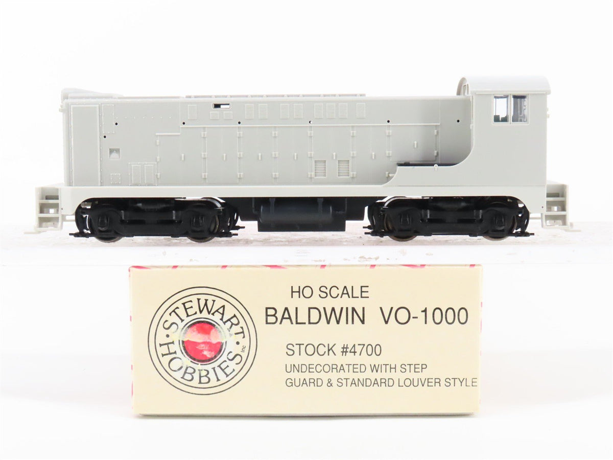 HO Scale Stewart 4700 Undecorated Baldwin VO-1000 Diesel - DCC Ready