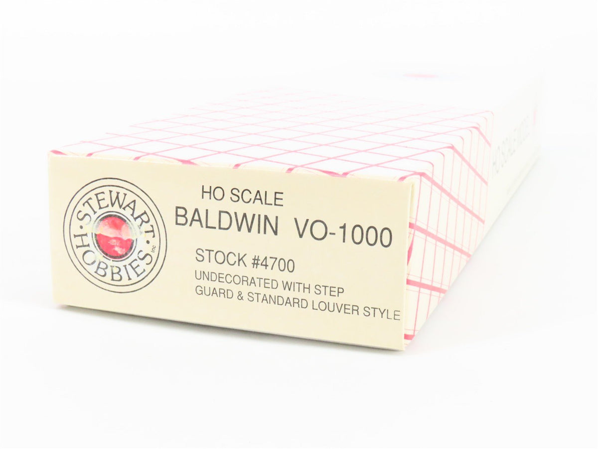 HO Scale Stewart 4700 Undecorated Baldwin VO-1000 Diesel - DCC Ready