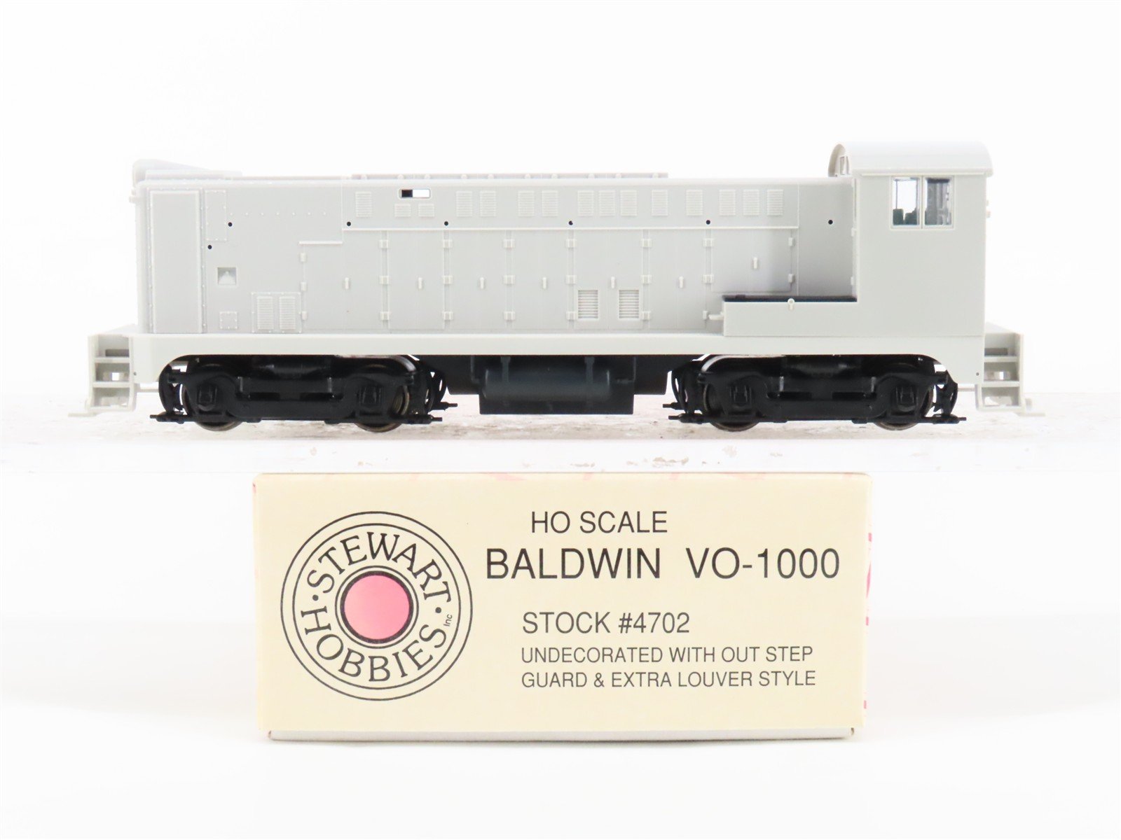HO Scale Stewart 4702 Undecorated Baldwin VO-1000 Diesel - DCC Ready