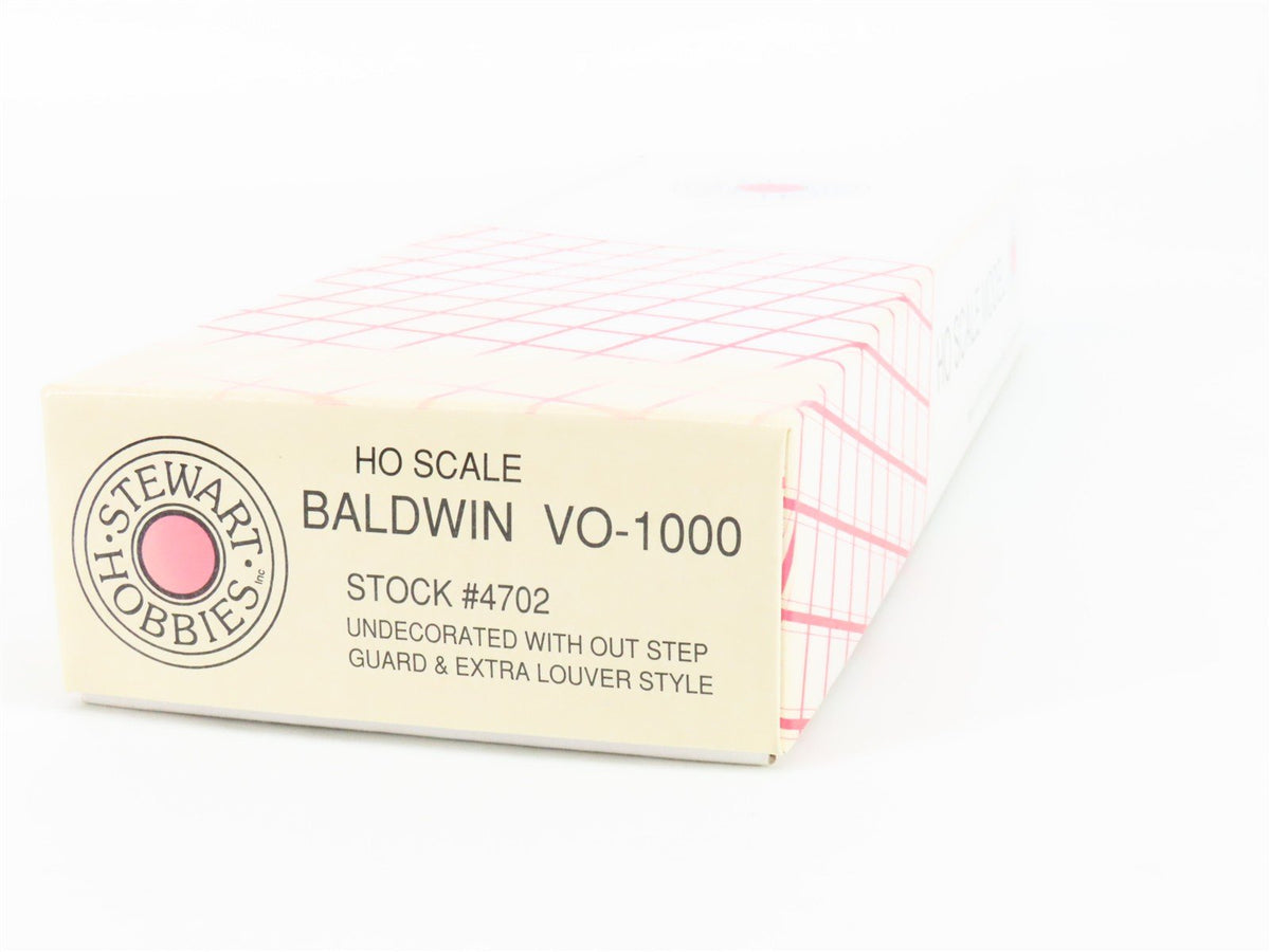 HO Scale Stewart 4702 Undecorated Baldwin VO-1000 Diesel - DCC Ready