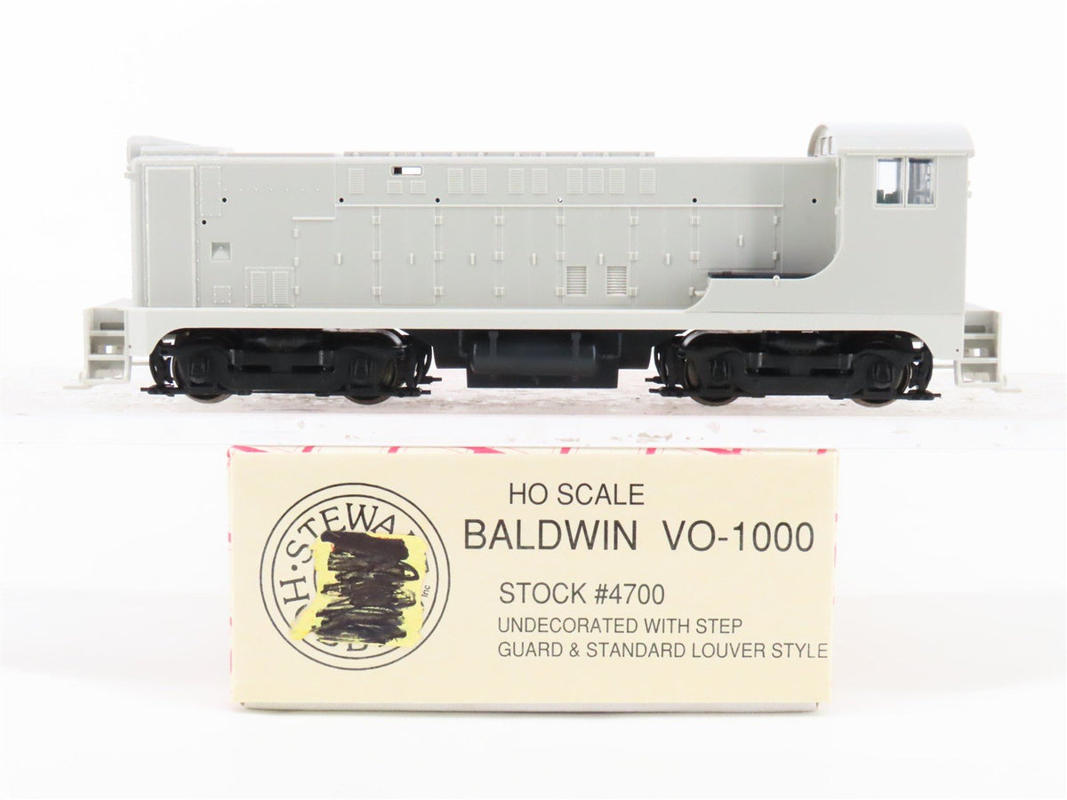 HO Scale Stewart 4700 Undecorated Baldwin VO-1000 Diesel - DCC Ready