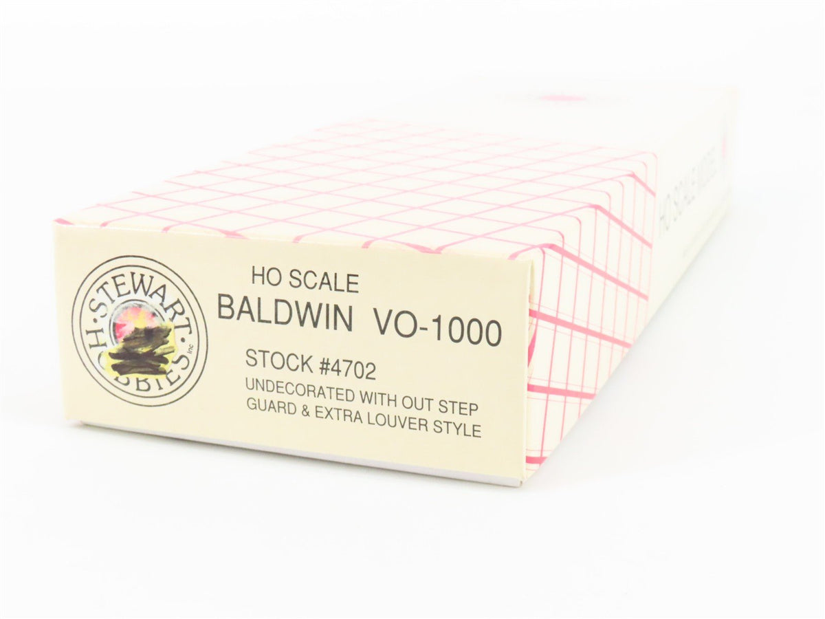 HO Scale Stewart 4702 Undecorated Baldwin VO-1000 Diesel - DCC Ready