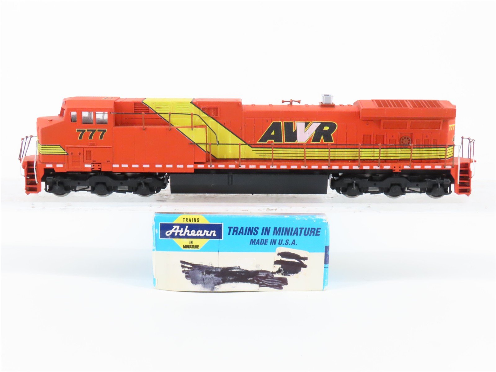 HO Athearn AWVR Allegheny & West Virginia GE AC4400 Diesel #777 - Custom
