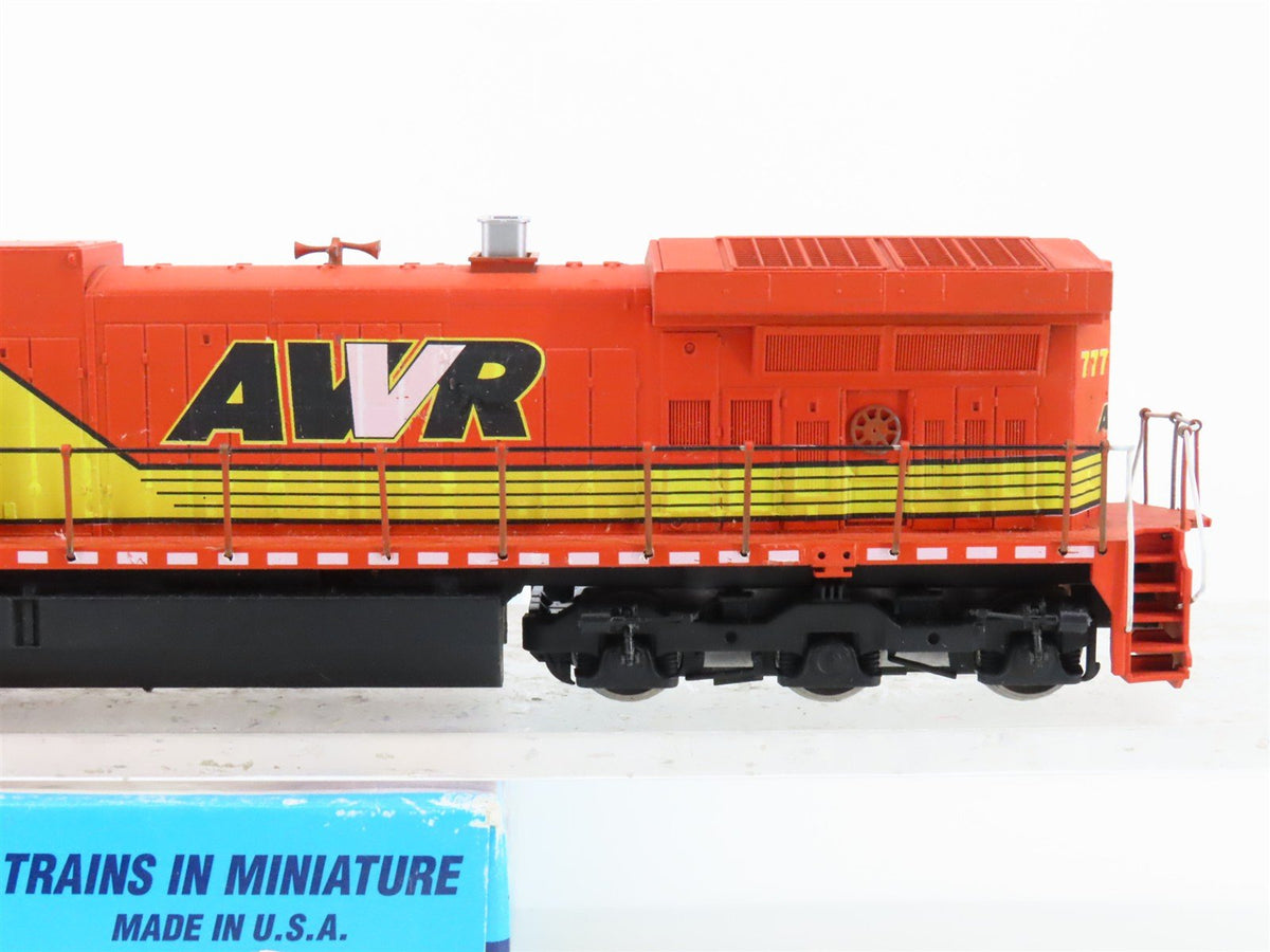 HO Athearn AWVR Allegheny &amp; West Virginia GE AC4400 Diesel #777 - Custom
