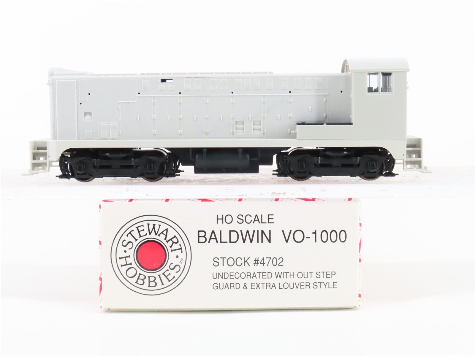 HO Scale Stewart 4702 Undecorated Baldwin VO-1000 Diesel - DCC Ready