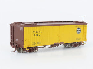 HOn3 Scale Micro-Trains MTL 85051010 C&S Colorado & Southern 30' Reefer #1102