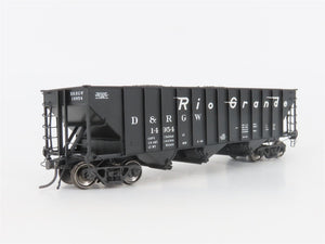 HO Scale Arrowhead ARR-1006-20 D&RGW Rio Grande 3-Bay Hopper #14954 w/ Load