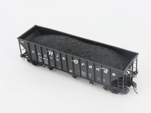 HO Scale Arrowhead ARR-1006-20 D&RGW Rio Grande 3-Bay Hopper #14954 w/ Load