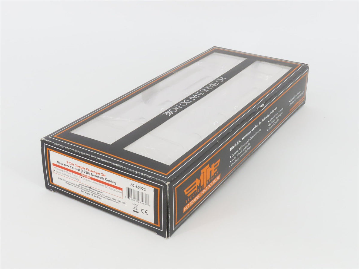 HO Scale MTH 80-60023 NYC New York Central Sleeper Passenger 2-Car Set