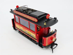 G Scale LGB Lehmann Grossbahn 20th Anniversary Street Trolley 2-Car Set