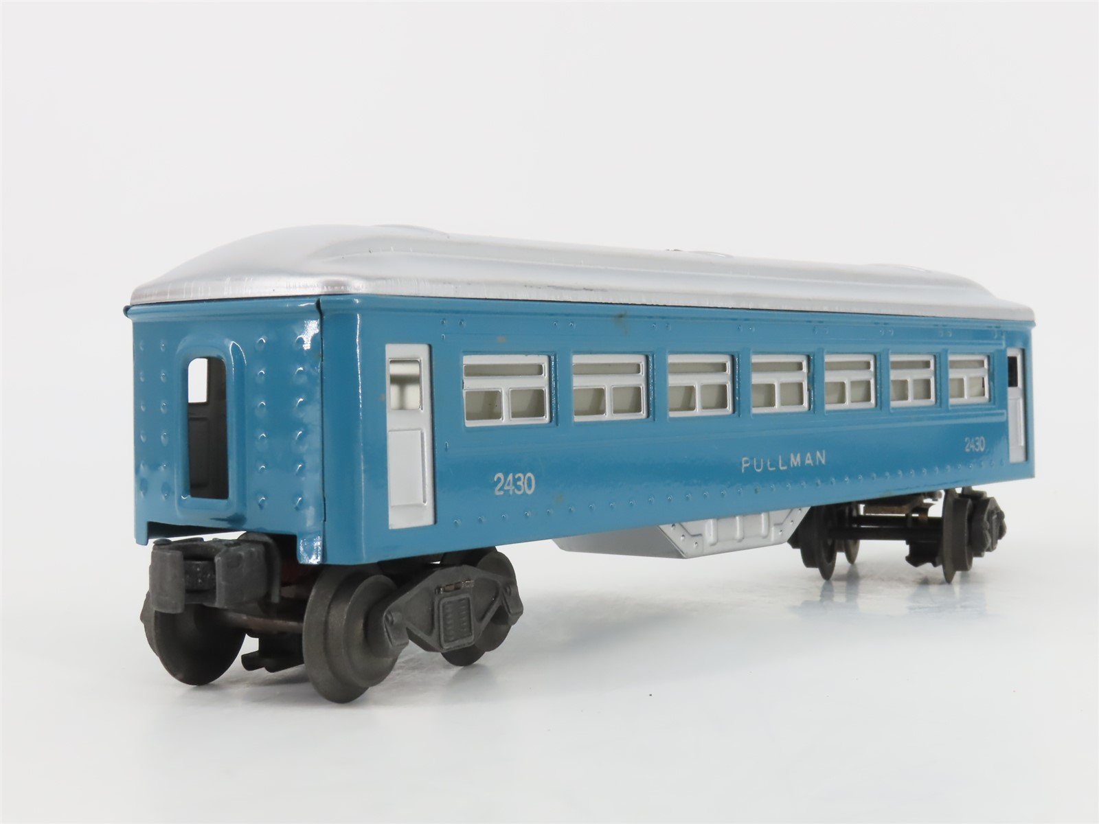 O Scale 2-Rail Lionel Vintage Tinplate Post War Blue Pullman Passenger #2430