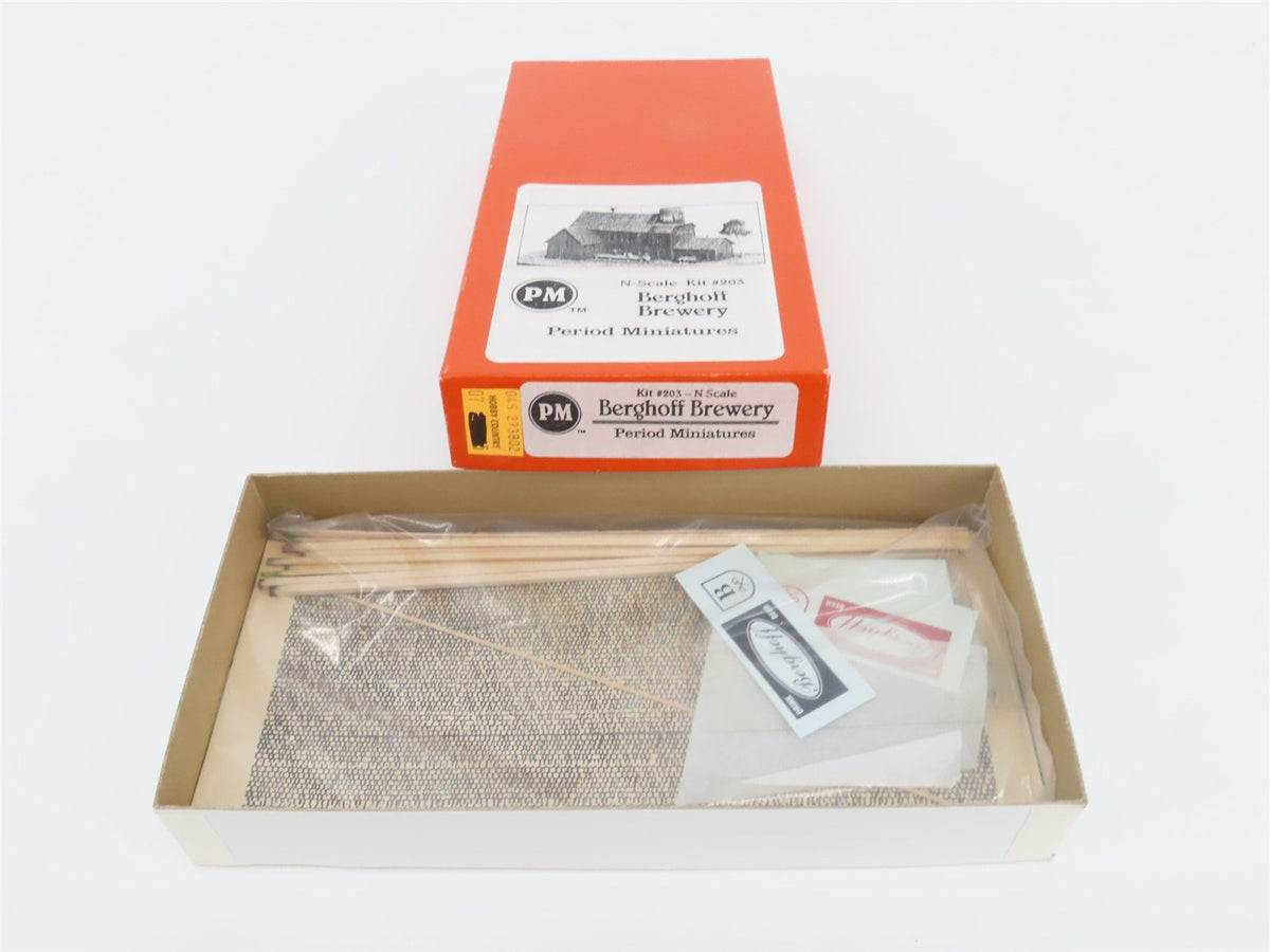 N 1/160 Scale Period Miniatures Kit #203 Berghoff Brewery