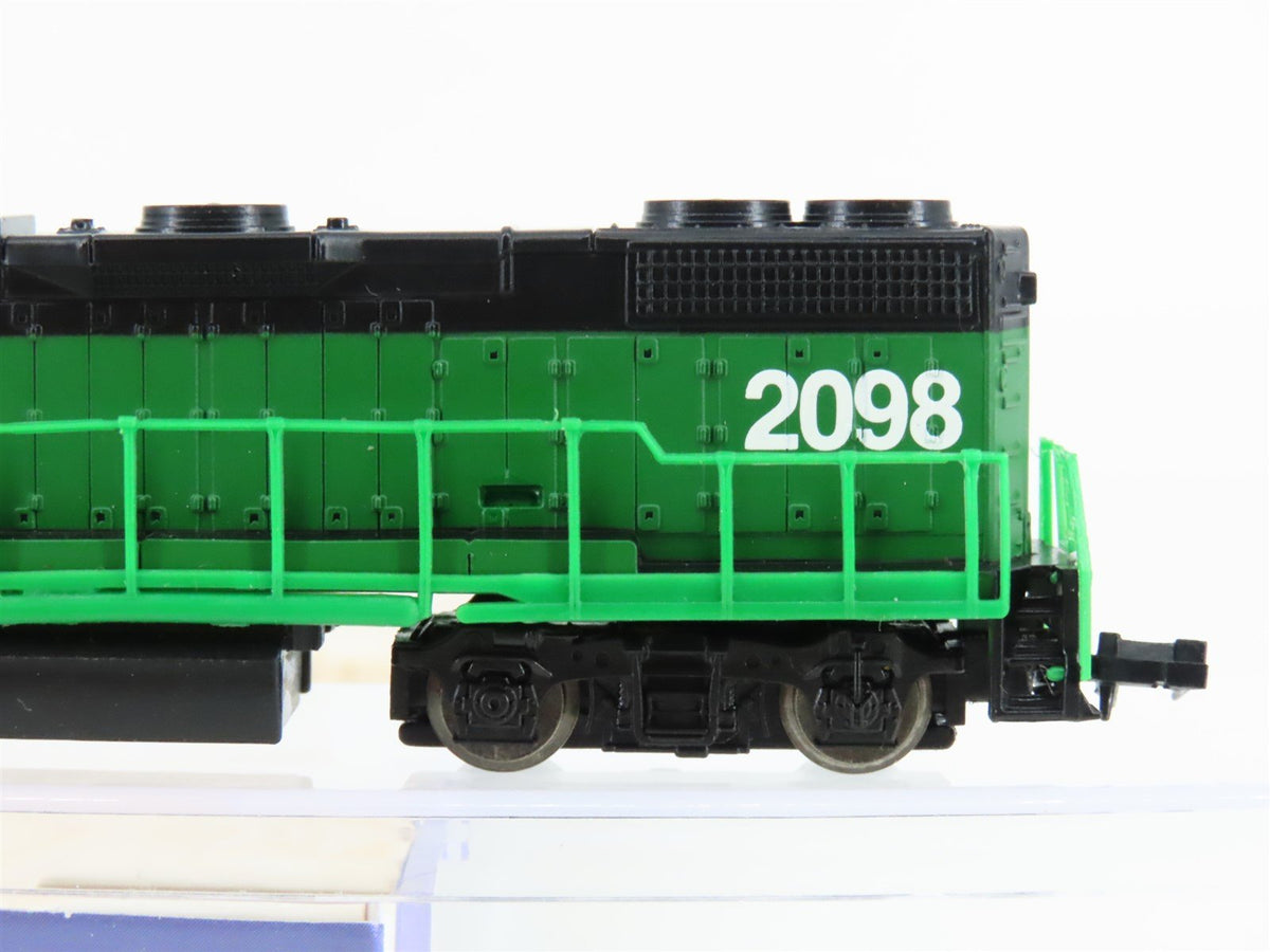 N Scale Life-Like 7841 BN Burlington Northern EMD GP38 Diesel Locomotive #2098