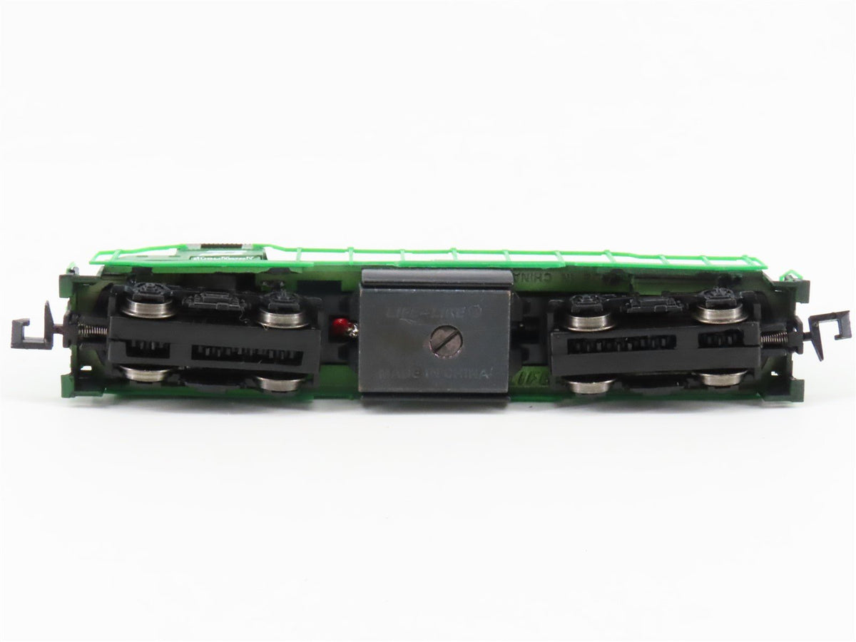 N Scale Life-Like 7841 BN Burlington Northern EMD GP38 Diesel Locomotive #2098