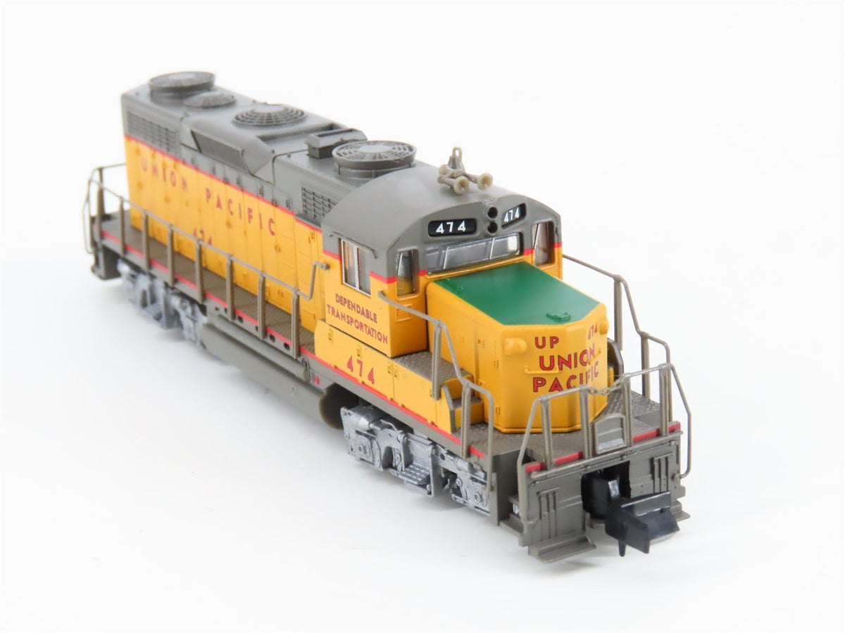 N Scale Life-Like 7250 UP Union Pacific EMD GP20 Diesel Locomotive #474