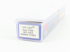 N Scale Life-Like 7760 D&RGW Rio Grande EMD SD7 Diesel Locomotive #5304