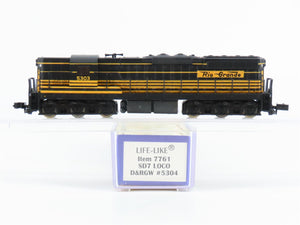 N Scale Life-Like 7761 D&RGW Rio Grande EMD SD7 Diesel Locomotive #5304