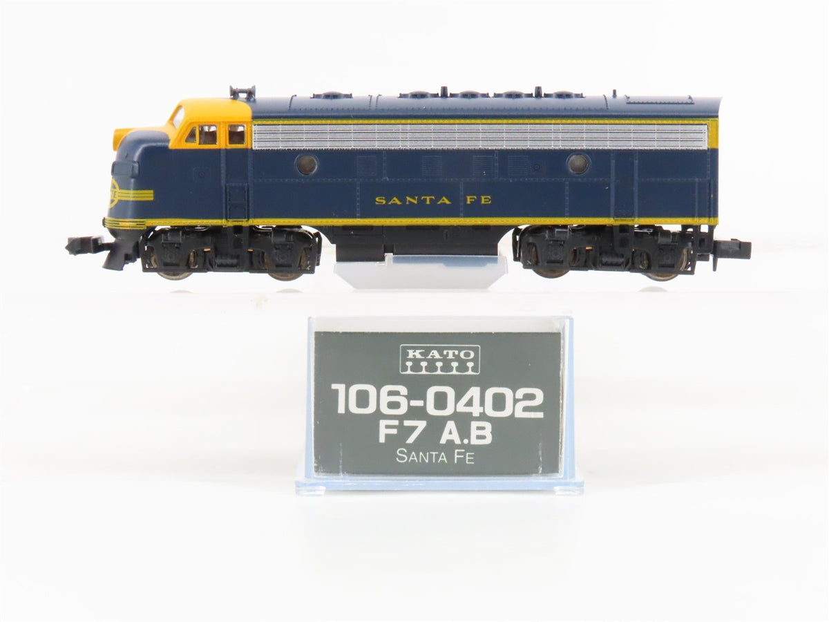N Scale KATO 106-0402 ATSF Santa Fe EMD F7A Diesel Locomotive #235