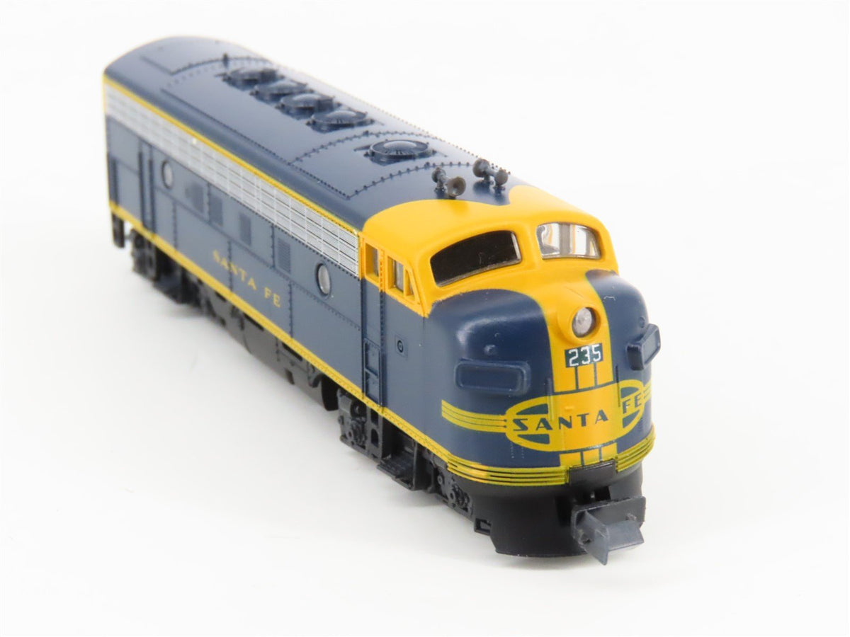 N Scale KATO 106-0402 ATSF Santa Fe EMD F7A Diesel Locomotive #235