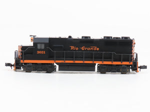 N Scale Atlas/KATO D&RGW Rio Grande EMD GP35 Diesel Locomotive #3031