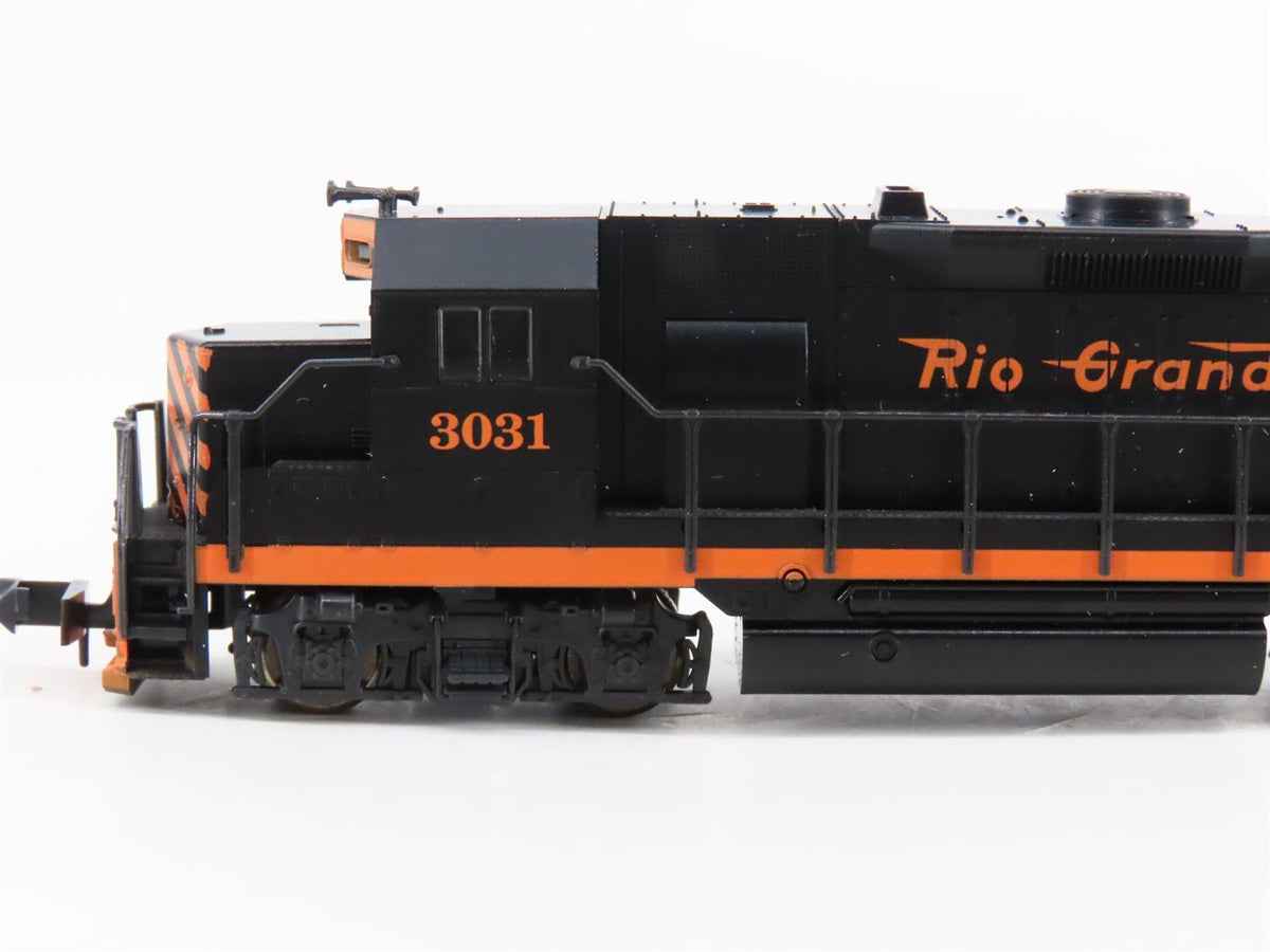 N Scale Atlas/KATO D&amp;RGW Rio Grande EMD GP35 Diesel Locomotive #3031