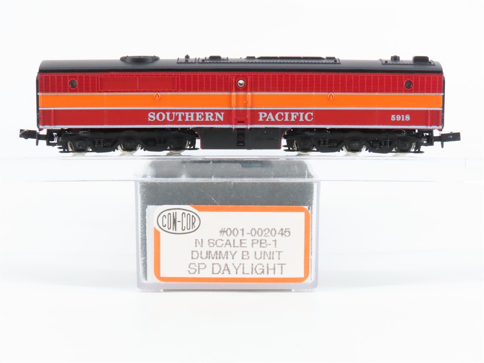 N Scale Con-Cor 001-002045 SP "Daylight" ALCO PB1 Diesel #5918 - Unpowered