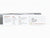 N Scale Con-Cor 001-002005 SP Southern Pacific 